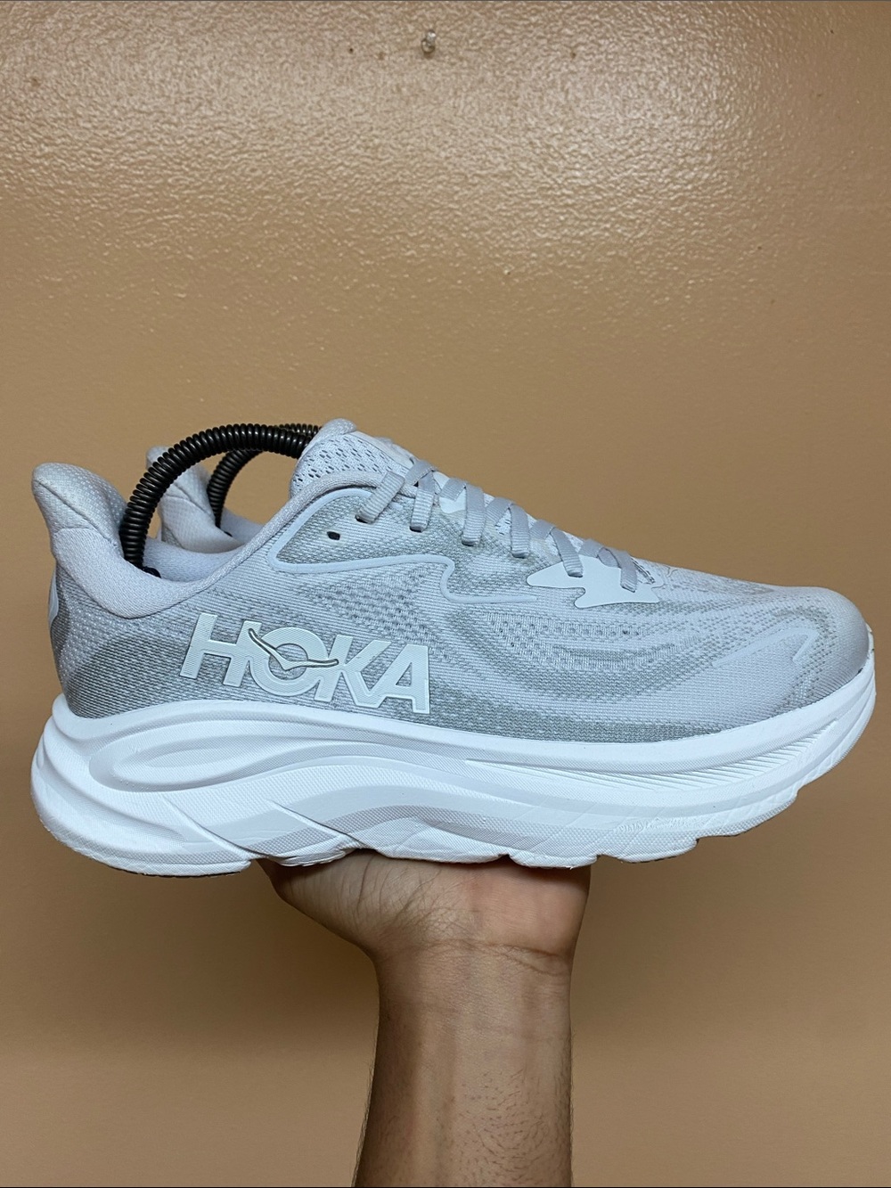 HOKA Clifton 10 Women's Running Sneakers “Cosmic Grey Stardust” Size 9.5B
